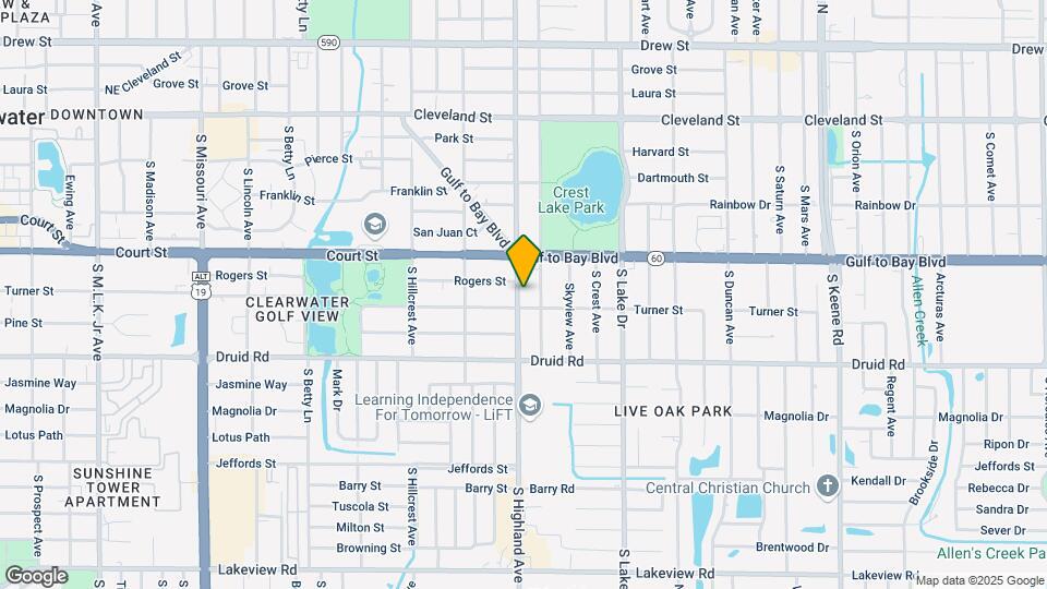 531 S Highland Ave Mapa y Detalles de la Ubicación