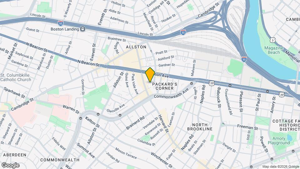 10 Glenville Terrace Mapa y Detalles de la Ubicación