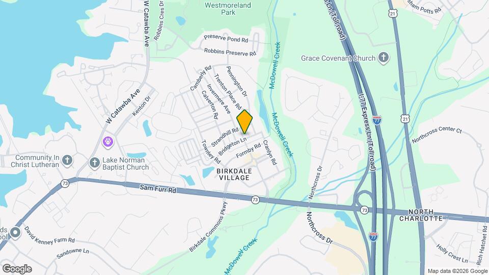 8523 Lindholm Dr Map and Location Details