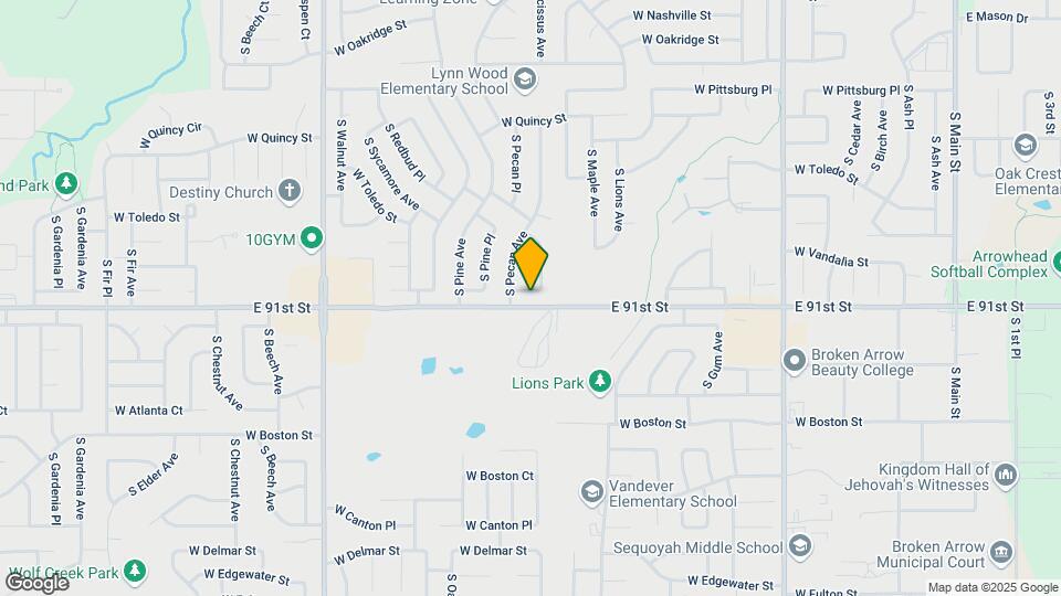 1509 W Vandalia St Map and Location Details