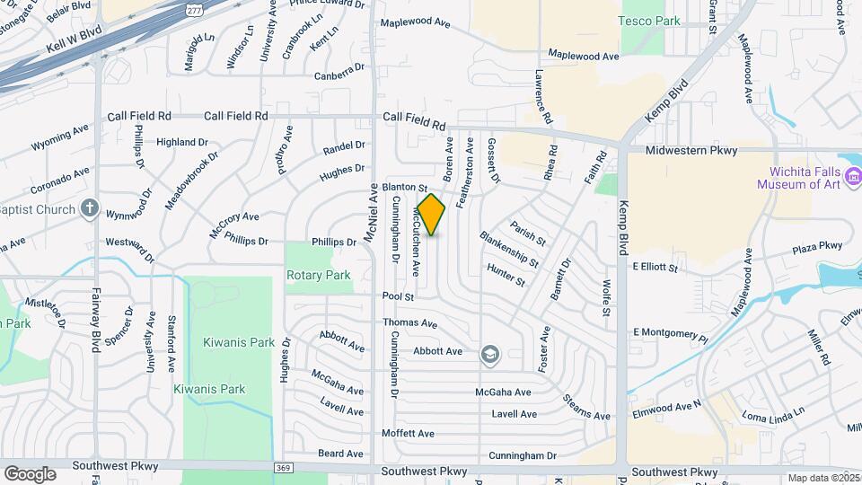4318 Boren Ave Map and Location Details
