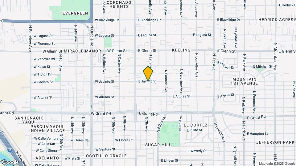 124-132 E Jacinto St Map and Location Details