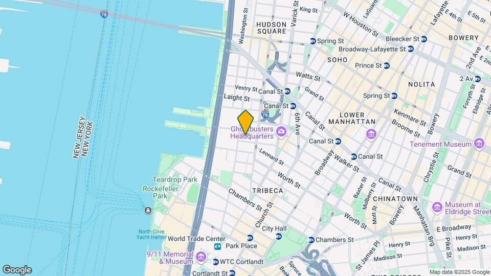 186 Franklin St Mapa y Detalles de la Ubicación