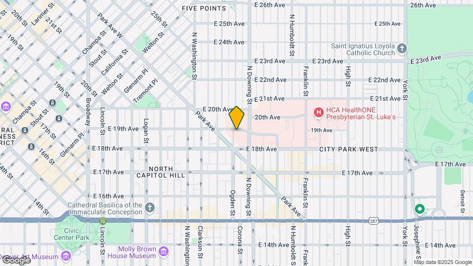 Tammen Hall Senior Living 62+ Income Restrict Mapa y Detalles de la Ubicación