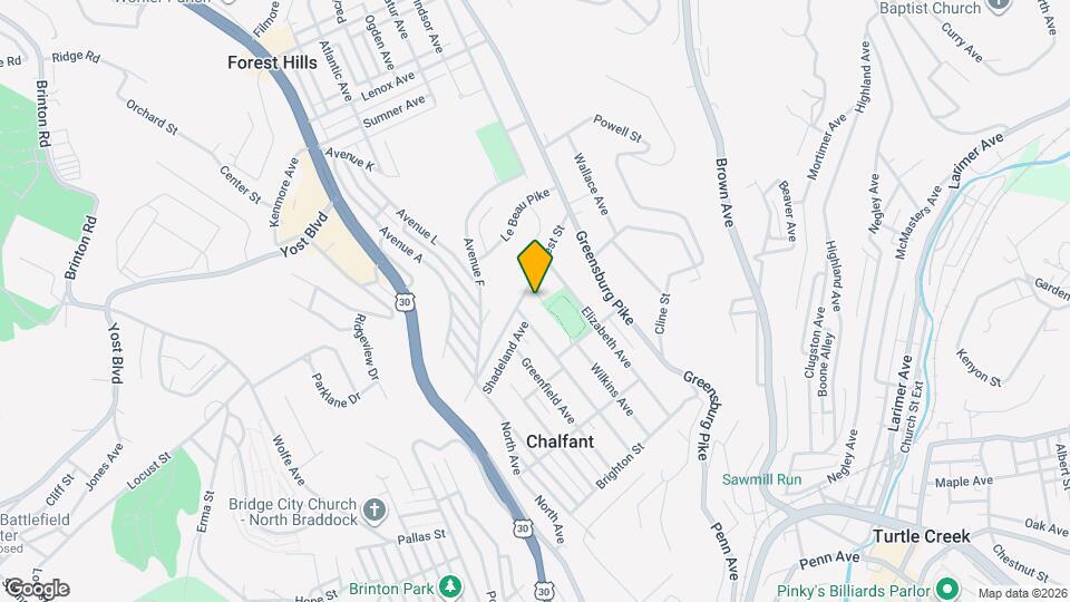 1011 Pinoak Ct Map and Location Details