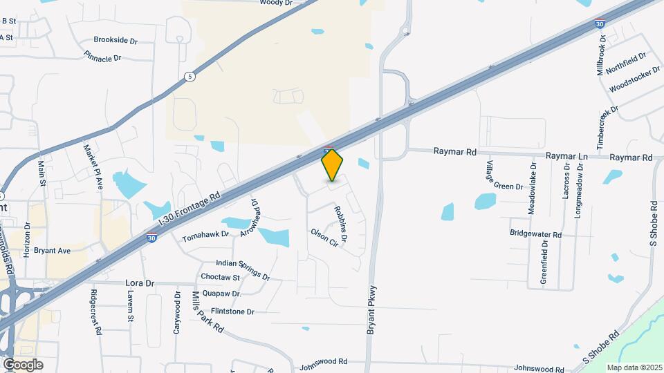 3323 Moss Creek Dr Map and Location Details