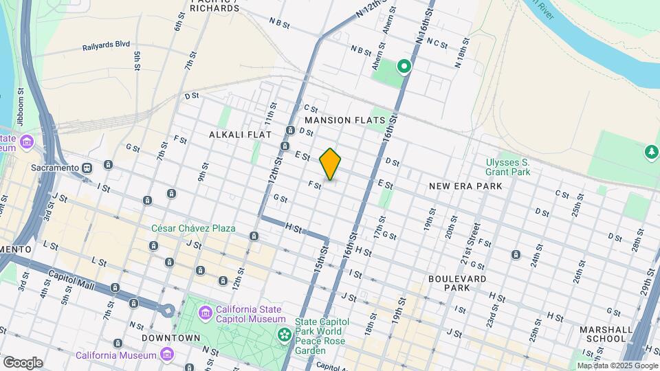 1405 F St Map and Location Details