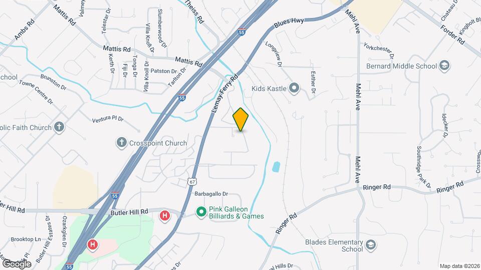 4829 Christoble Dr Map and Location Details