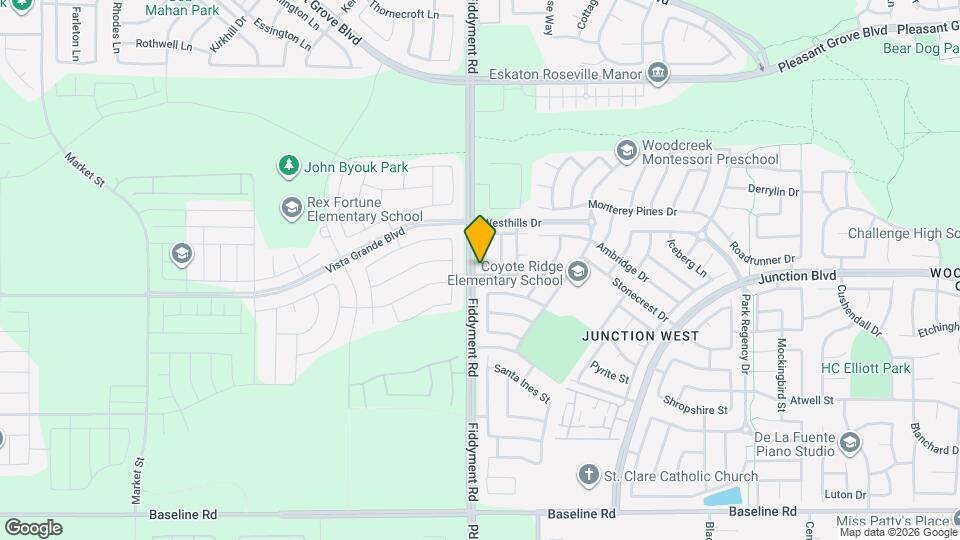 2052 Amber Fields Way Map and Location Details