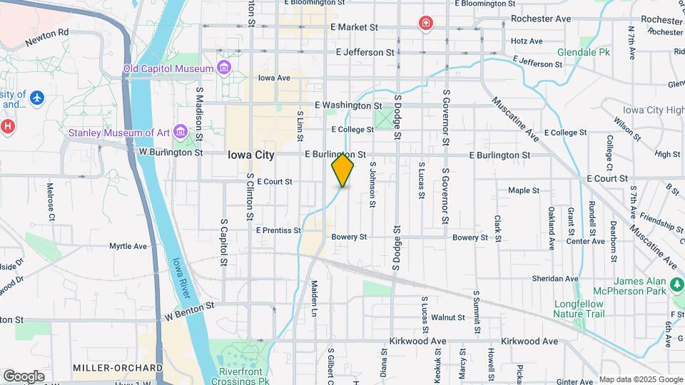 415 S Van Buren St Mapa y Detalles de la Ubicación
