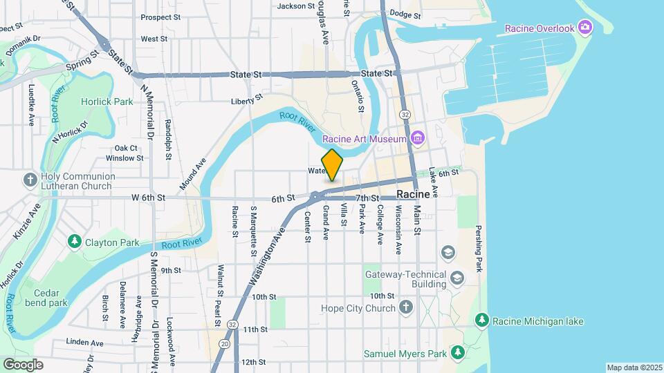 614 6th St Map and Location Details