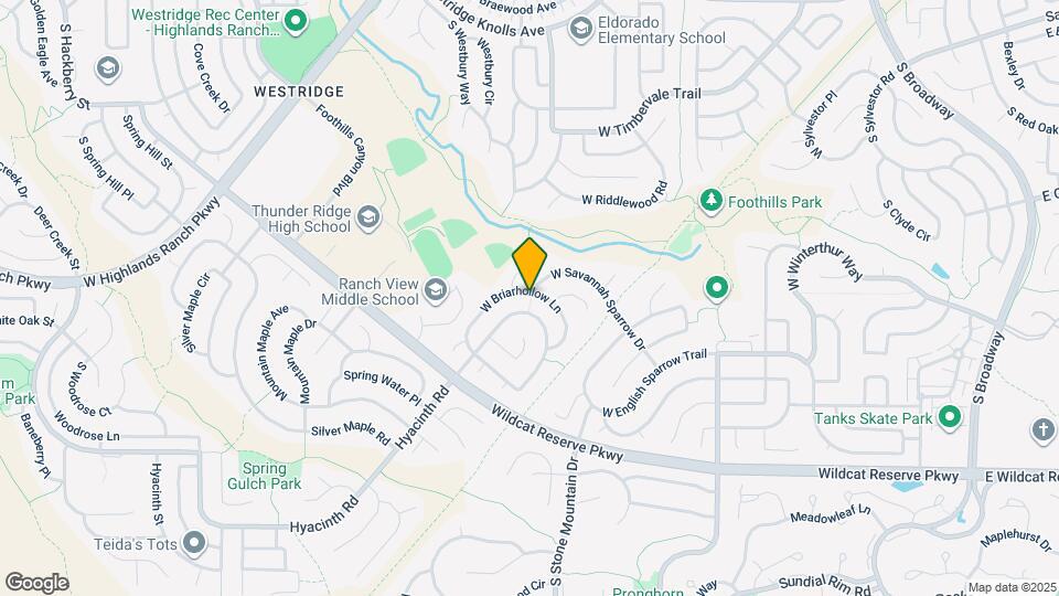 1408 W Briarhollow Ln Map and Location Details