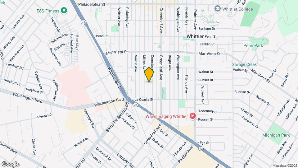 7763-7765 Comstock Ave Mapa y Detalles de la Ubicación