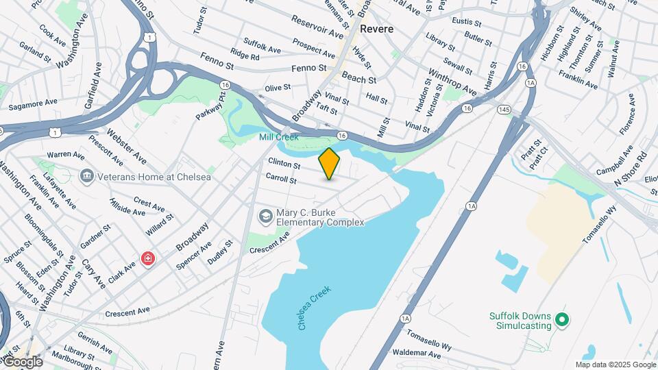90 Carroll St, Unit 1 Map and Location Details