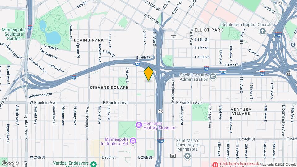 1815 Clinton Ave Map and Location Details