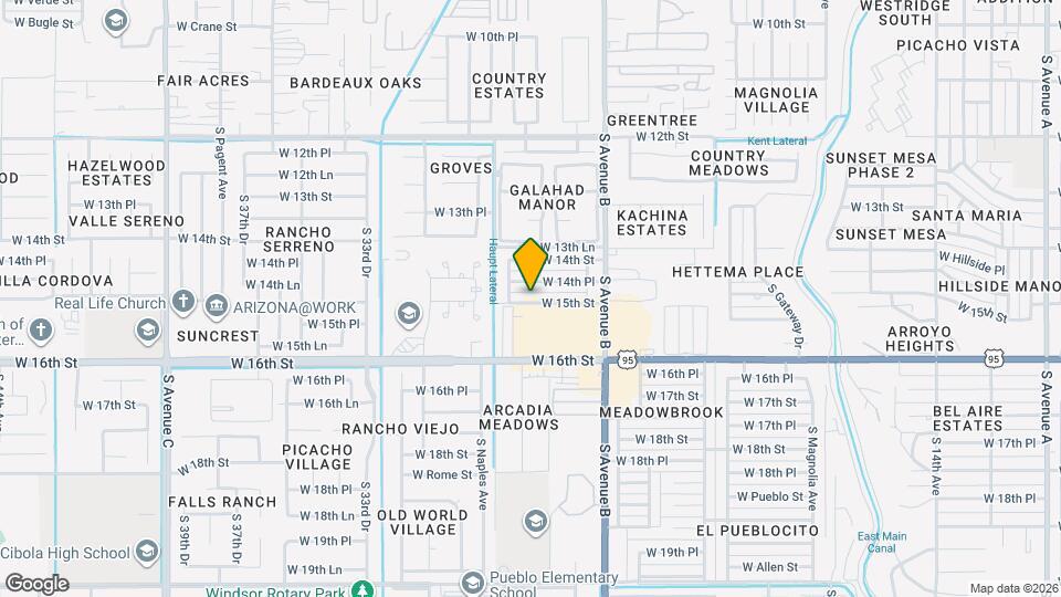 2704 W 15th St Map and Location Details