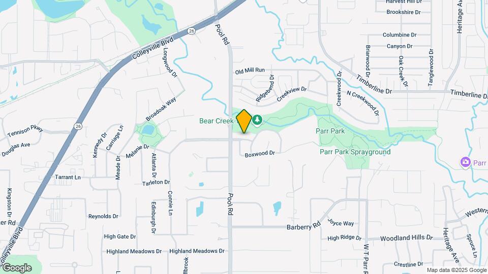 3580 Twelve Oaks Ln Map and Location Details