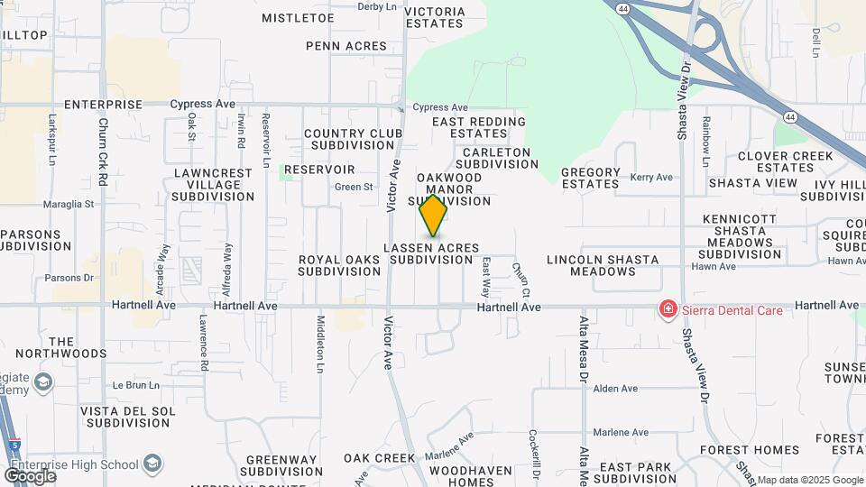 2842 Yana Ave Map and Location Details