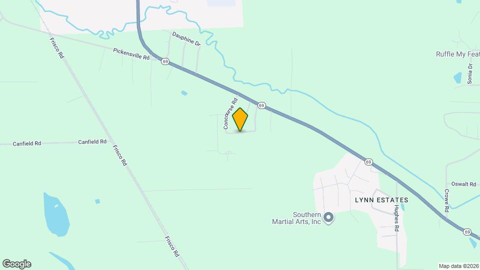 278 Concourse Rd Map and Location Details