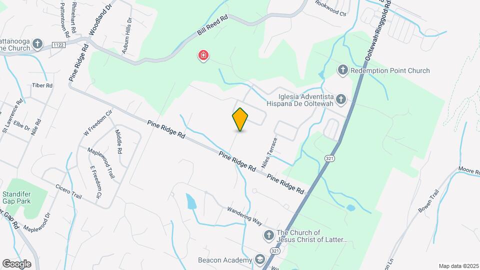 8925 Pine Ridge Rd Map and Location Details