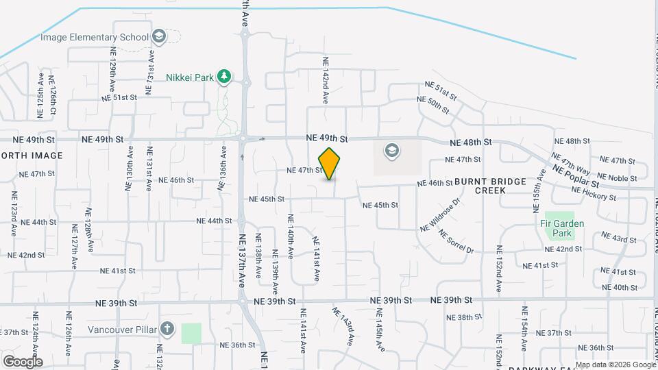 4518 NE 142nd Ave Map and Location Details