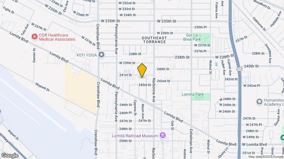 2246 241st St Map and Location Details
