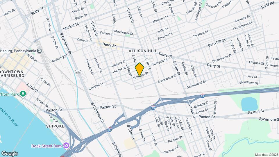 532 S 16th St Map and Location Details