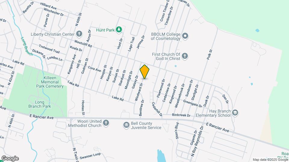 1904 Windward Dr Map and Location Details
