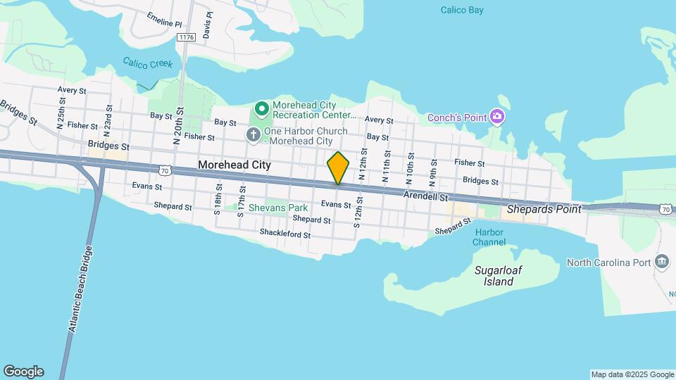 103 S 13th St Mapa y Detalles de la Ubicación