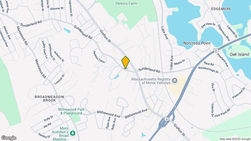 384 Sunderland Rd Map and Location Details