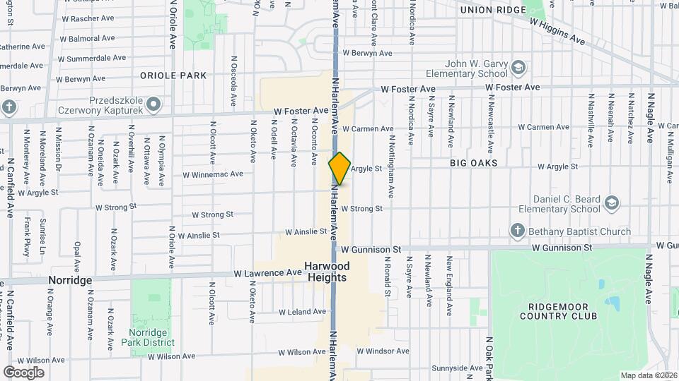 4925 N Harlem Ave, Unit 4925 N Harlem Ave Unit 2 Chicago IL 60656 Map and Location Details