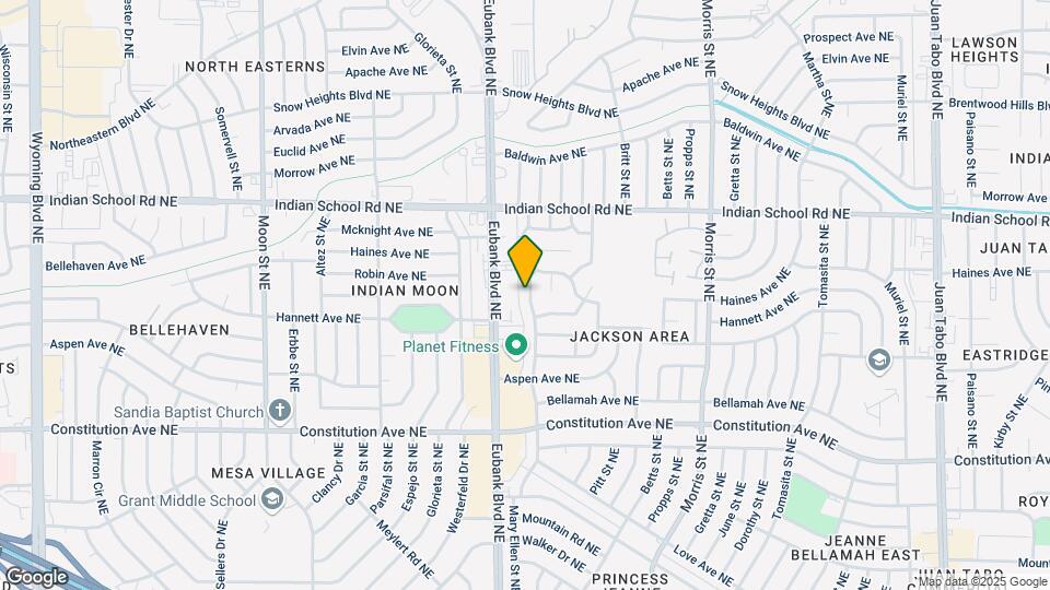 1621 Mary Ellen St NE Map and Location Details