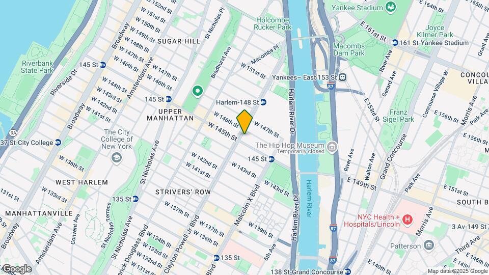 2505-2507 Adam Clayton Powell Jr Blvd Map and Location Details