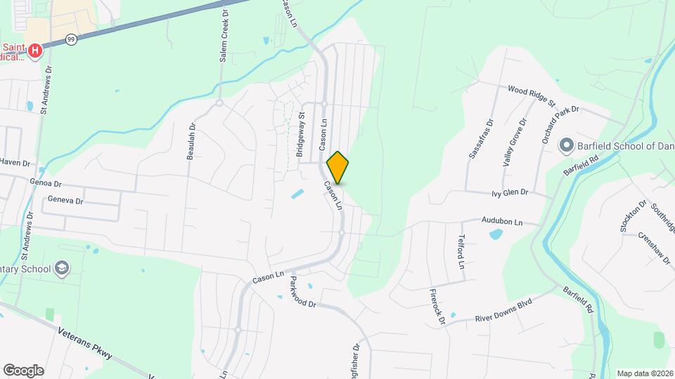 2403 Cason Ln Map and Location Details