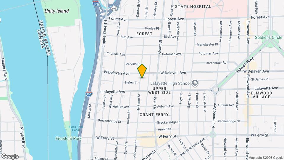 311 Herkimer St Map and Location Details