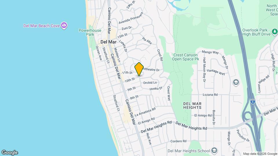 950 Highland Ave Map and Location Details