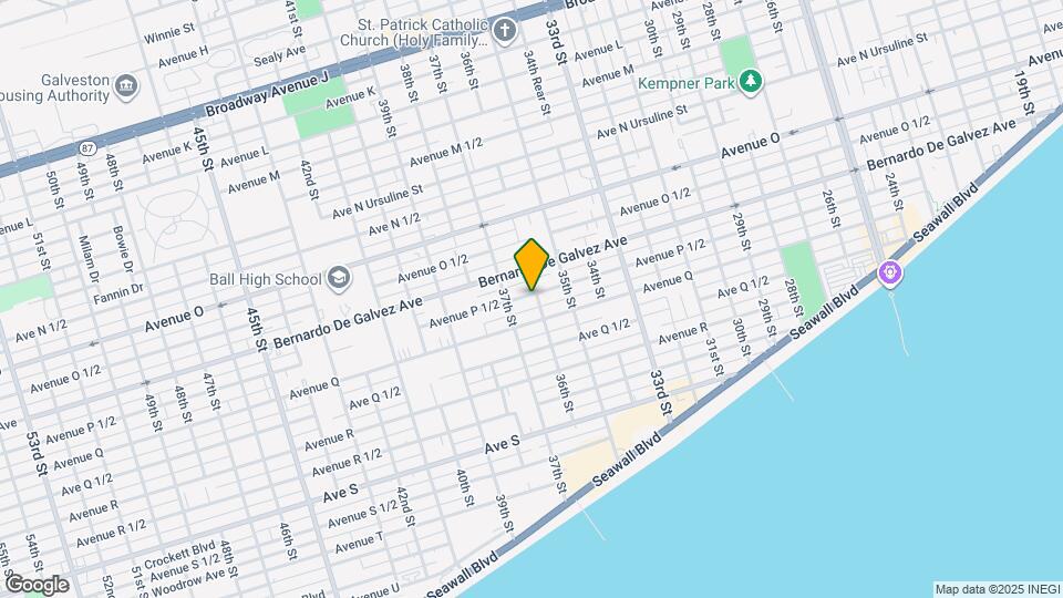 2001 36th St Map and Location Details