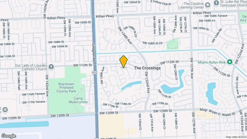 11323 SW 133rd Pl Map and Location Details