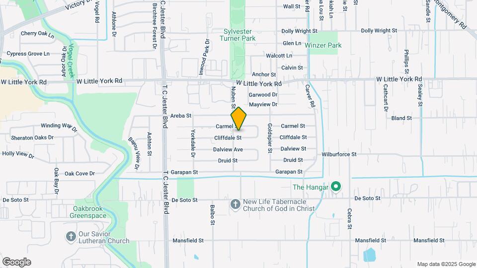 2714 Cliffdale St Map and Location Details