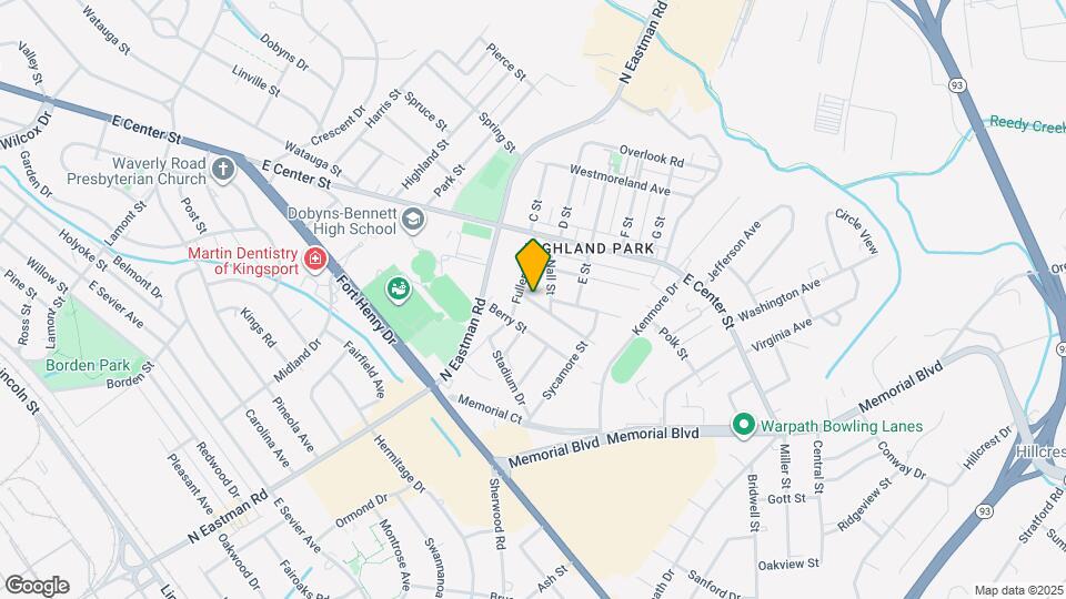 2112 Steadman St Map and Location Details