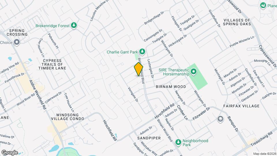 4238 Burkegate Dr Map and Location Details