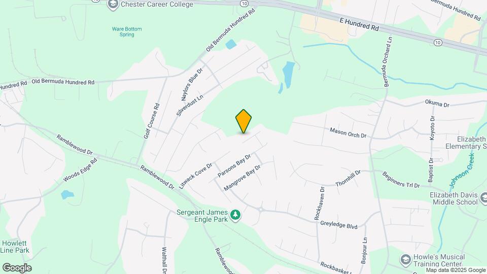 13600 Warwick Longbay Dr Map and Location Details