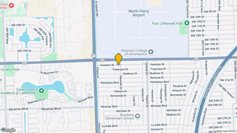 7904 Venetian St Map and Location Details