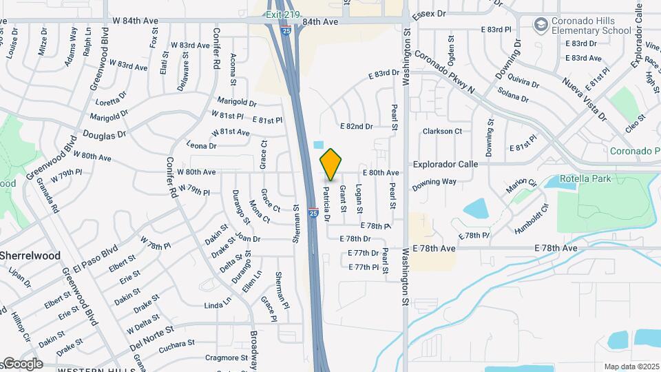 7960-7966 Patricia Dr Map and Location Details