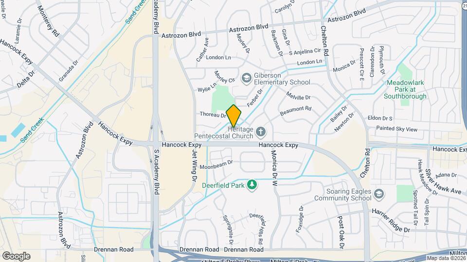 4125 Charleston Dr Map and Location Details