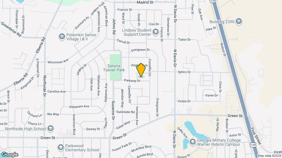 108 Parkway Dr Mapa y Detalles de la Ubicación