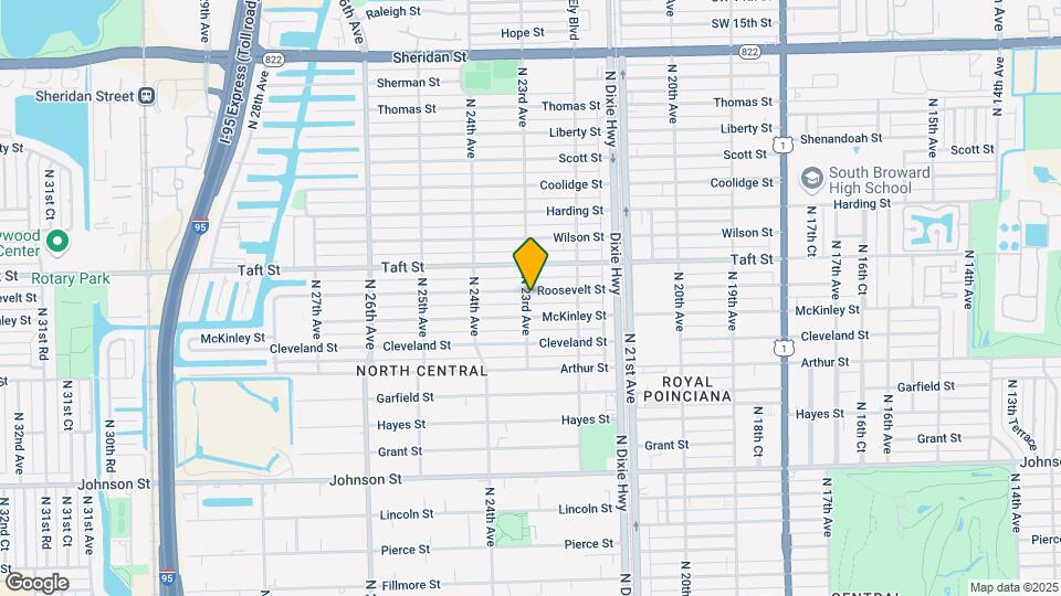 1521 N 23rd Ave, Unit #2 - First Floor Mapa y Detalles de la Ubicación