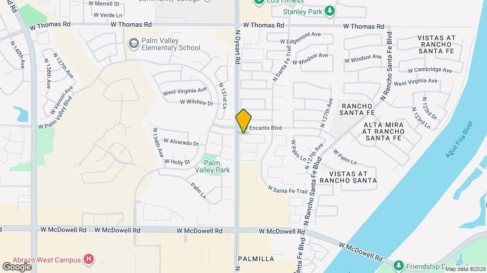 12933 W Alvarado Rd Map and Location Details