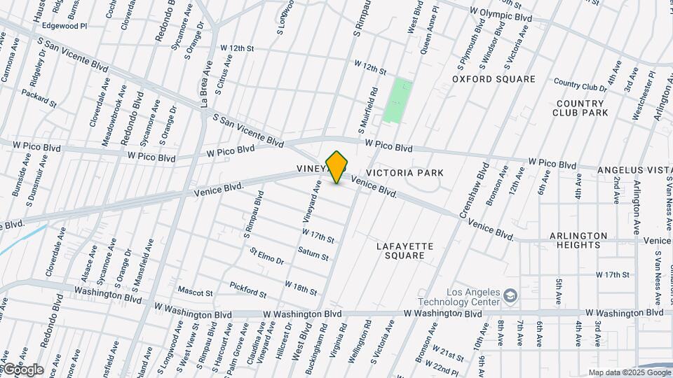 4536 1/2 W 16th Pl Mapa y Detalles de la Ubicación