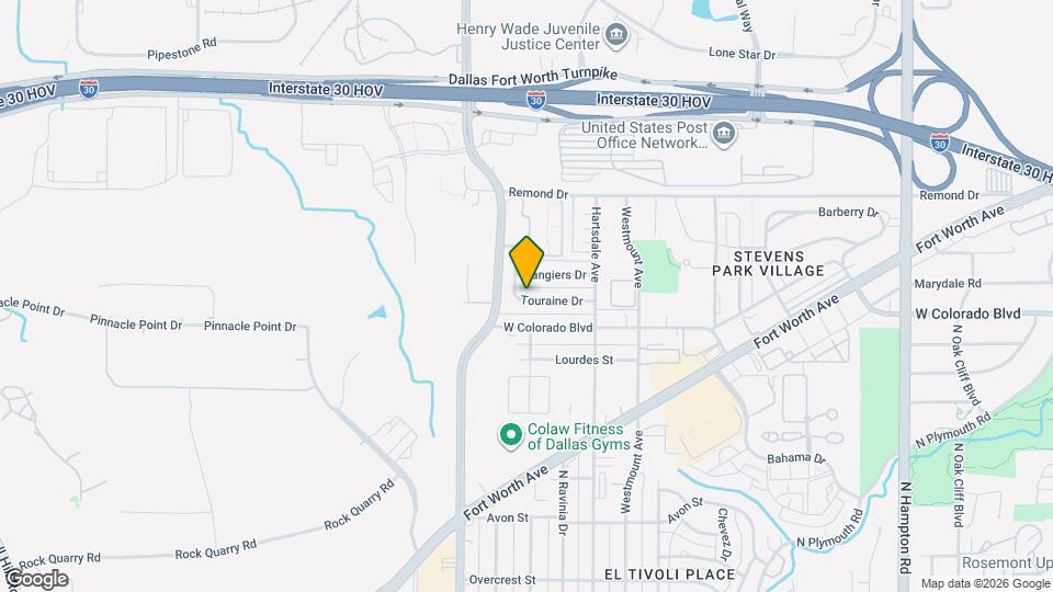 3031 Touraine Dr Mapa y Detalles de la Ubicación
